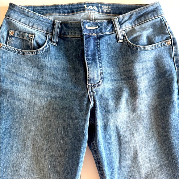 Lee Denim - Lee Regular Fit Jeans, Straight Leg, 6, 26 Inseam…Like New